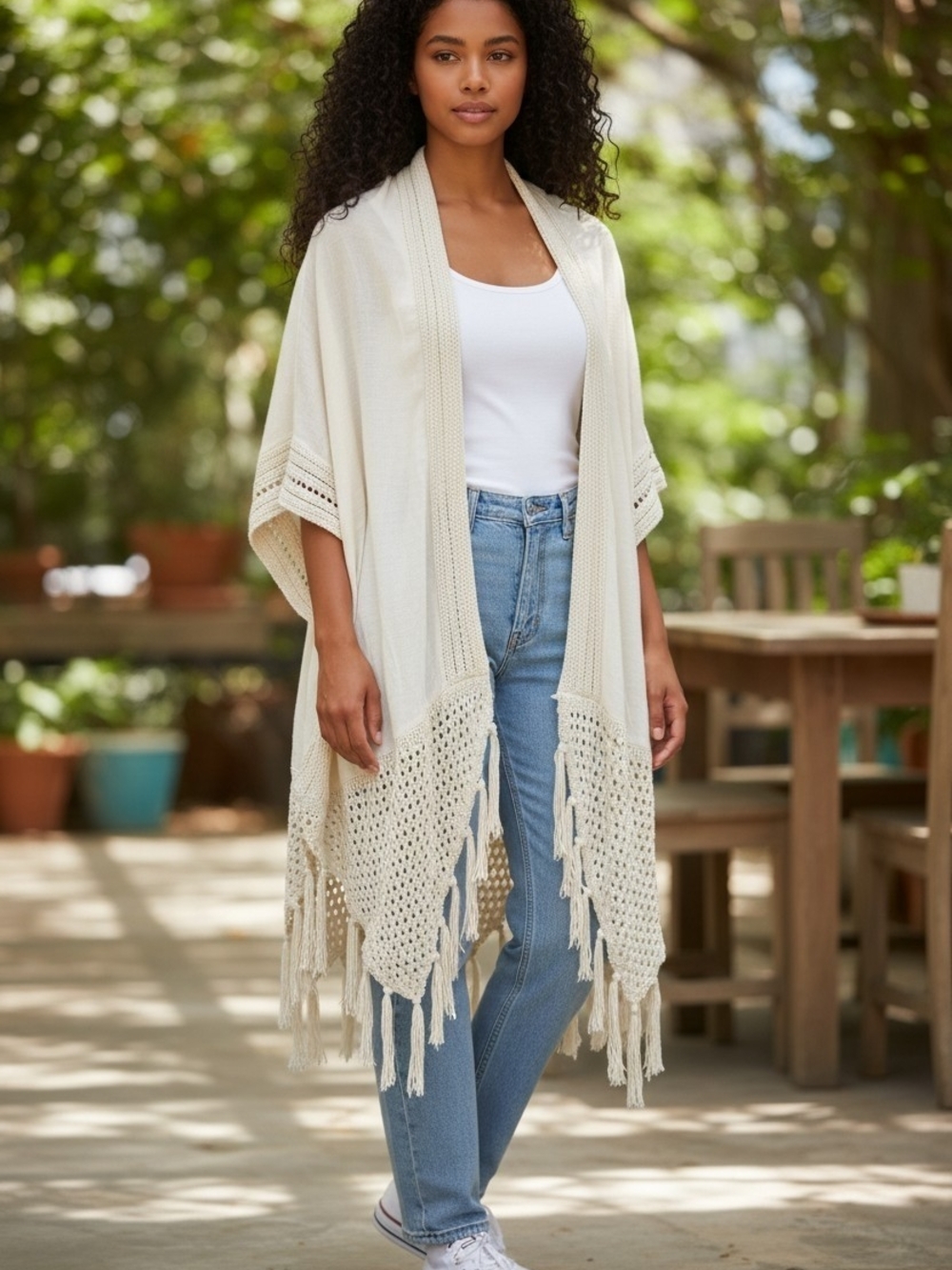 Forgotten Grace Cream Knit Cardigan